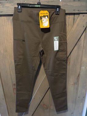 Carhartt Brown Utility Cargo Leggings